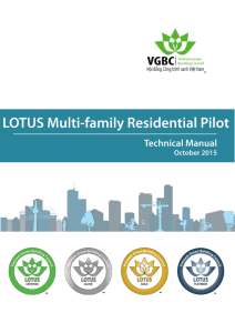 LOTUS Multi-family Residential Pilot