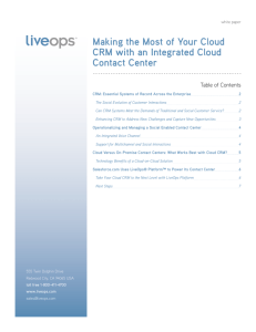 Making the Most of Your Cloud CRM with an Integrated
