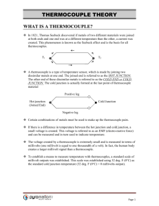 Thermocouple Theory