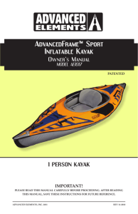 AdvancedFrame™ Sport Inflatable Kayak