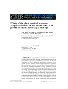 Effects of the plant steroidal hormone, 24