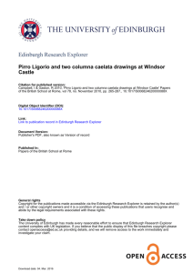 drawings at Windsor Castle - Edinburgh Research Explorer