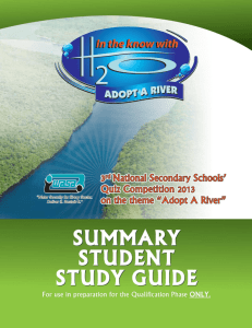 Summary Student Study Guide