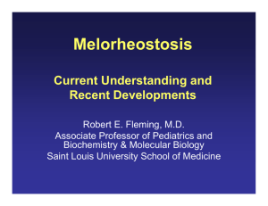 pdf version - Melorheostosis