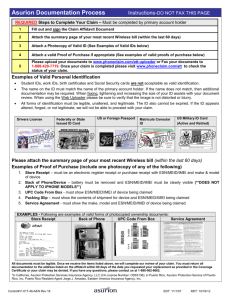 Asurion Documentation Process Instructions-DO