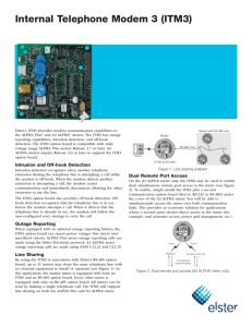 Internal Telephone Modem 3 (ITM3)