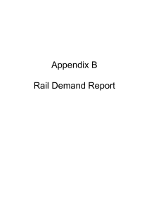 Rail Demand Report LSTF Appendix B