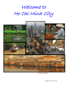 Welcome to Ho Chi Minh City - Viet Nam Plus 3 Study Abroad Program