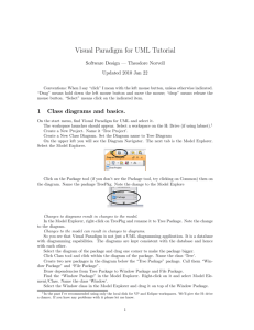 Visual Paradigm for UML Tutorial