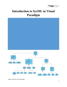 Introduction to SysML in Visual Paradigm