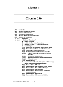 Circular 230 - Practising Law Institute