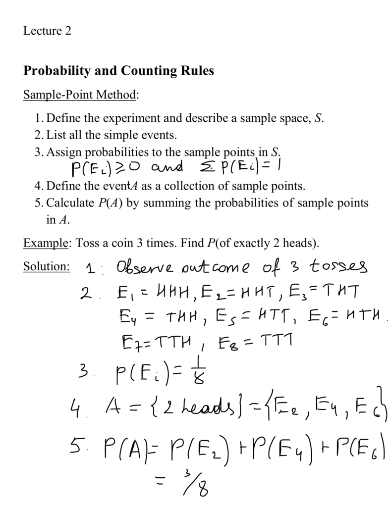 applying probability rules assignment