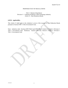 Draft 07/22/14 1 PROPOSED TEXT OF