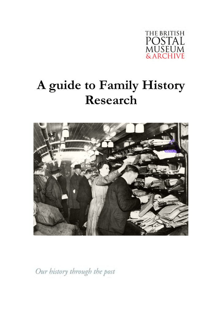 what is family history research