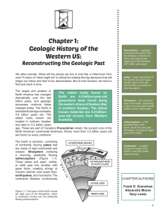 Chapter 1 - Teacher Friendly Guide to Geology