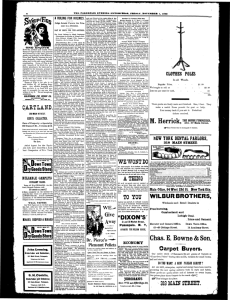 Chas. E. Bowne & Son - NYS Historic Newspapers