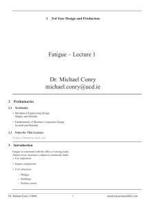 Fatigue lecture 1 handout
