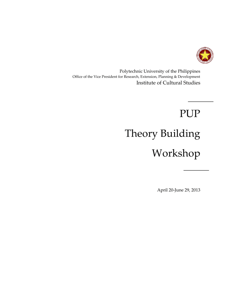 File Pup Theory Workshop