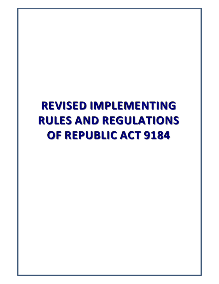 republic act no. 10844 essay