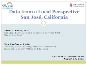 Data from a Local Perspective San José, California