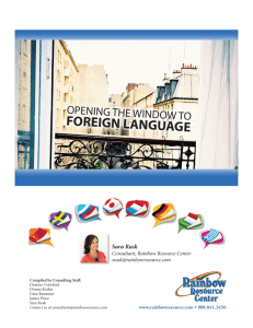 Opening the Window to Foreign Language PDF