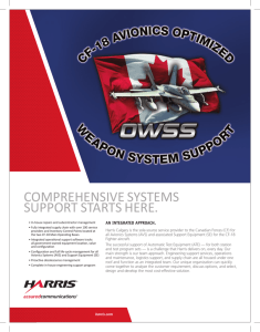 CF-18 Avionics - Harris IT Services