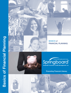 Basics of Financial Planning