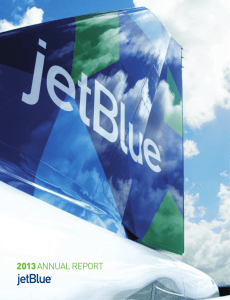 2013 ANNUAL REPORT - JetBlue