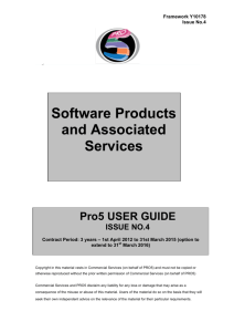 Software Products and Associated Services Y10178