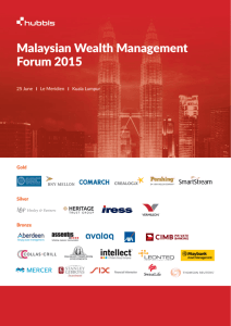 Malaysian Wealth Management Forum 2015