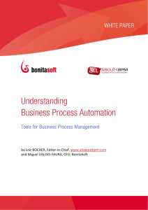 Understanding Business Process Automation