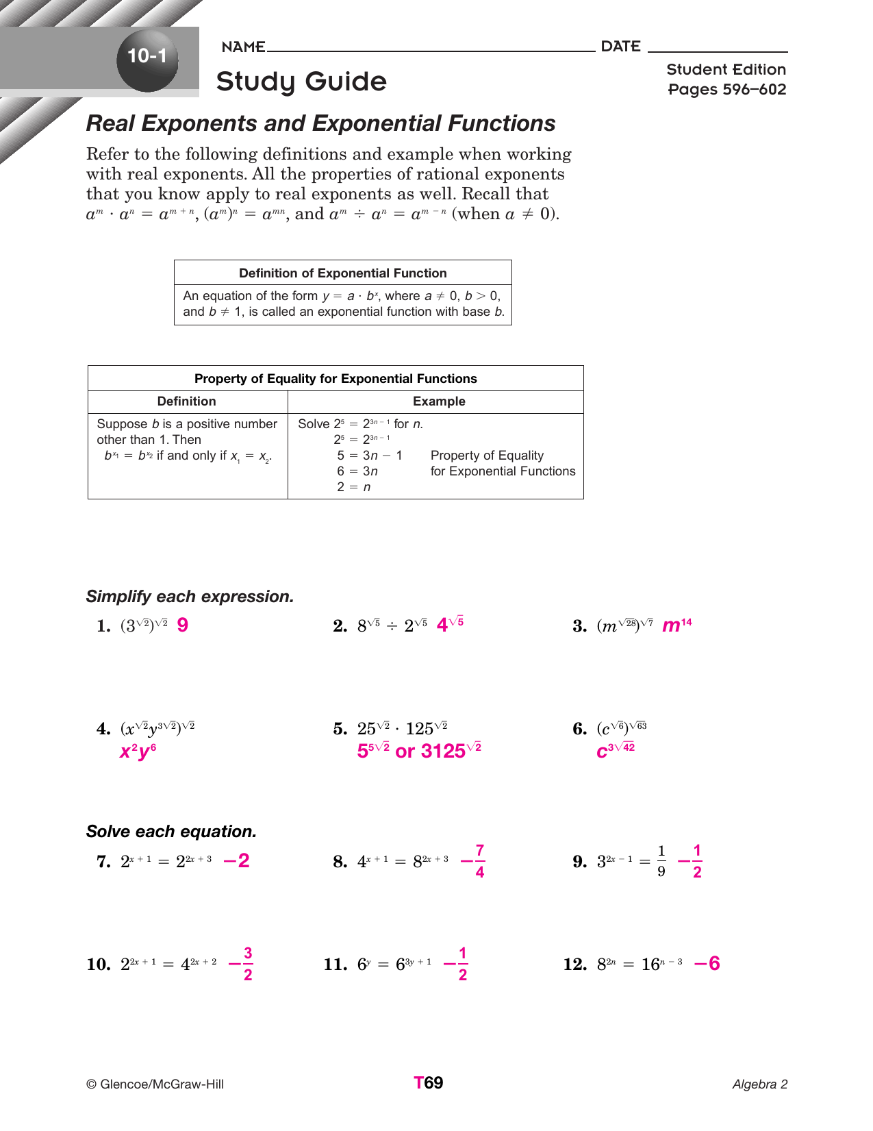 8 5 Study Guide And Intervention Properties Of Logarithms Study Poster 8 5 Study Guide And Intervention Properties Of Logarithms Study Poster