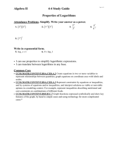 Algebra II 4_4 Study Guide Properties of Logarithms.pages