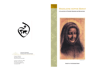RSCJ Sophie Booklet - Network of Sacred Heart Schools