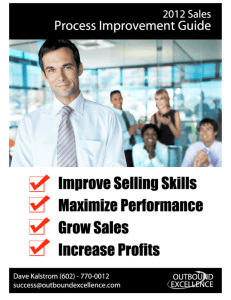 Sales Process Improvement Guide
