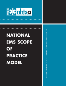 national ems scope of practice model