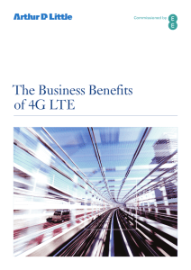 The Business Benefits of 4G LTE