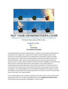 Not your grandmother's chair transcript