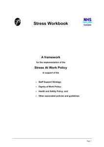 Stress Workbook