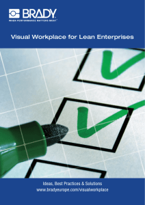 Visual Workplace for Lean Enterprises