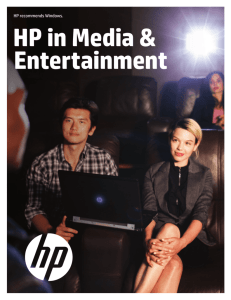HP in Media & Entertainment - Hewlett