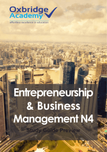 learner guide entrepreneurship & business management n4