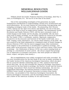Goode, William - Stanford Historical Society