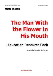 The Man With the Flower in His Mouth