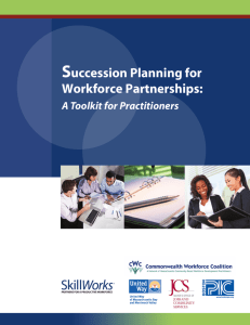 Succession Planning for Workforce Partnerships