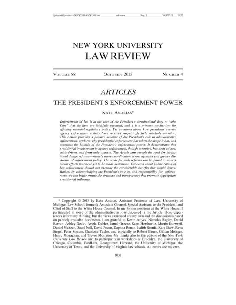 New York University Law Review