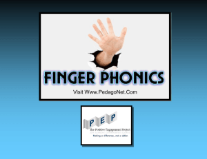 5 Finger Phonics