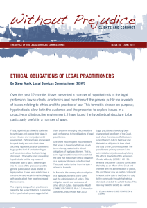 Issue 55: June 2011  - Office of the Legal Services