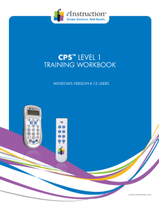 CPS Training Workbook