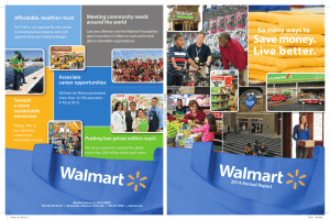 Save money. Live better. - Walmart Investor Relations